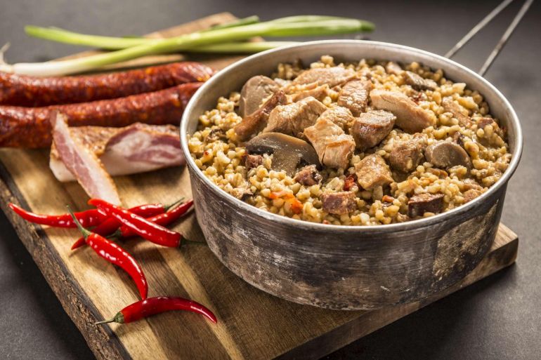 adventure menu picant meat mix