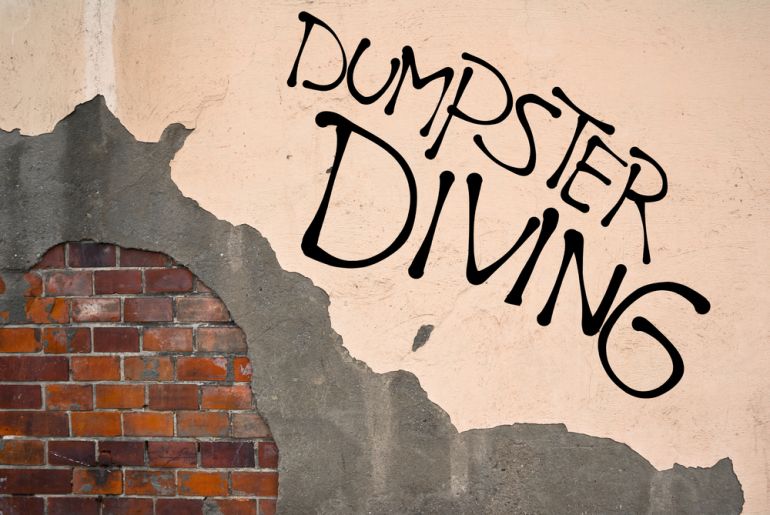 dumpster diving shutterstock 412359097