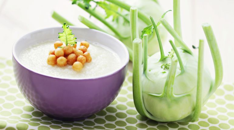 Vyzkoušejte recept ze zámecké kuchyně: kedlubnovou polévku