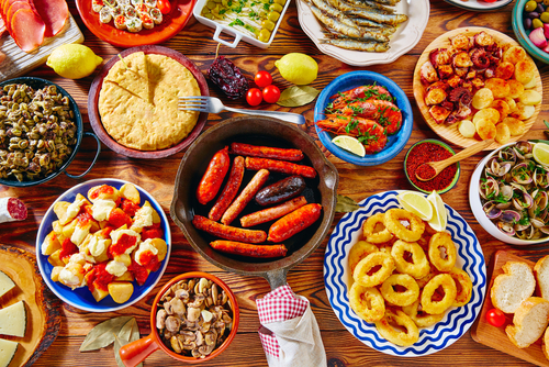 tapas je pro mijas typicky